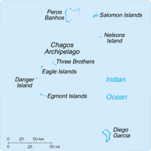 map of BIOT Archipelago