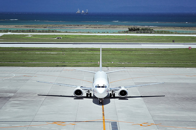 aircraft in flight